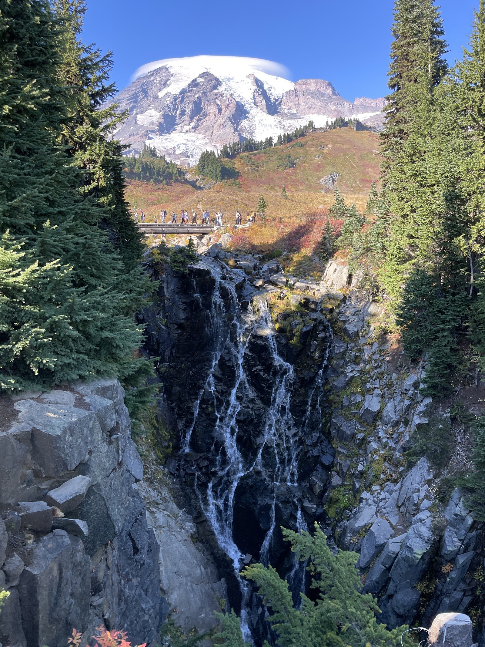 Myrtle Falls waterfall