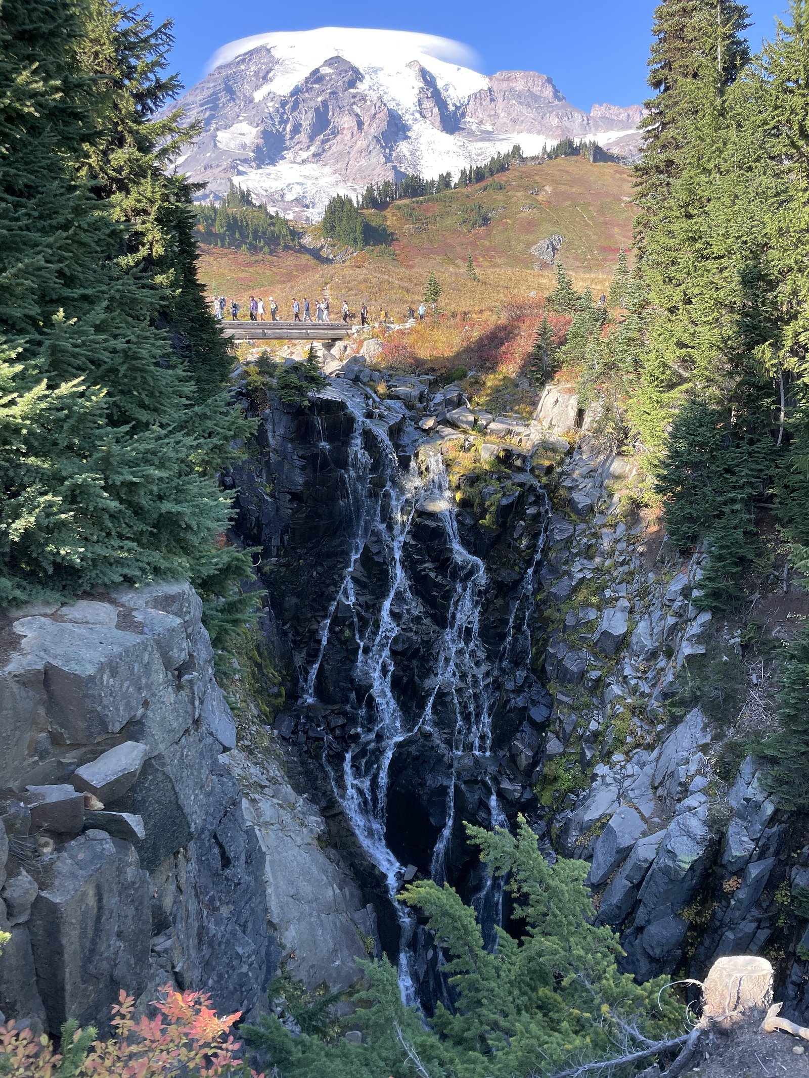 Myrtle Falls waterfall