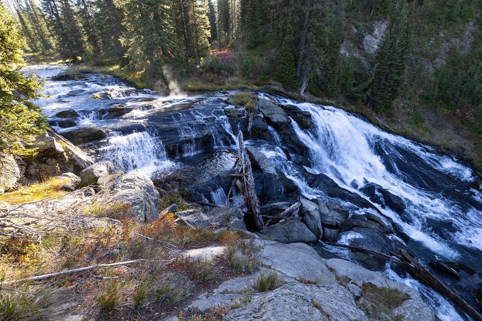 Ragged Falls waterfall