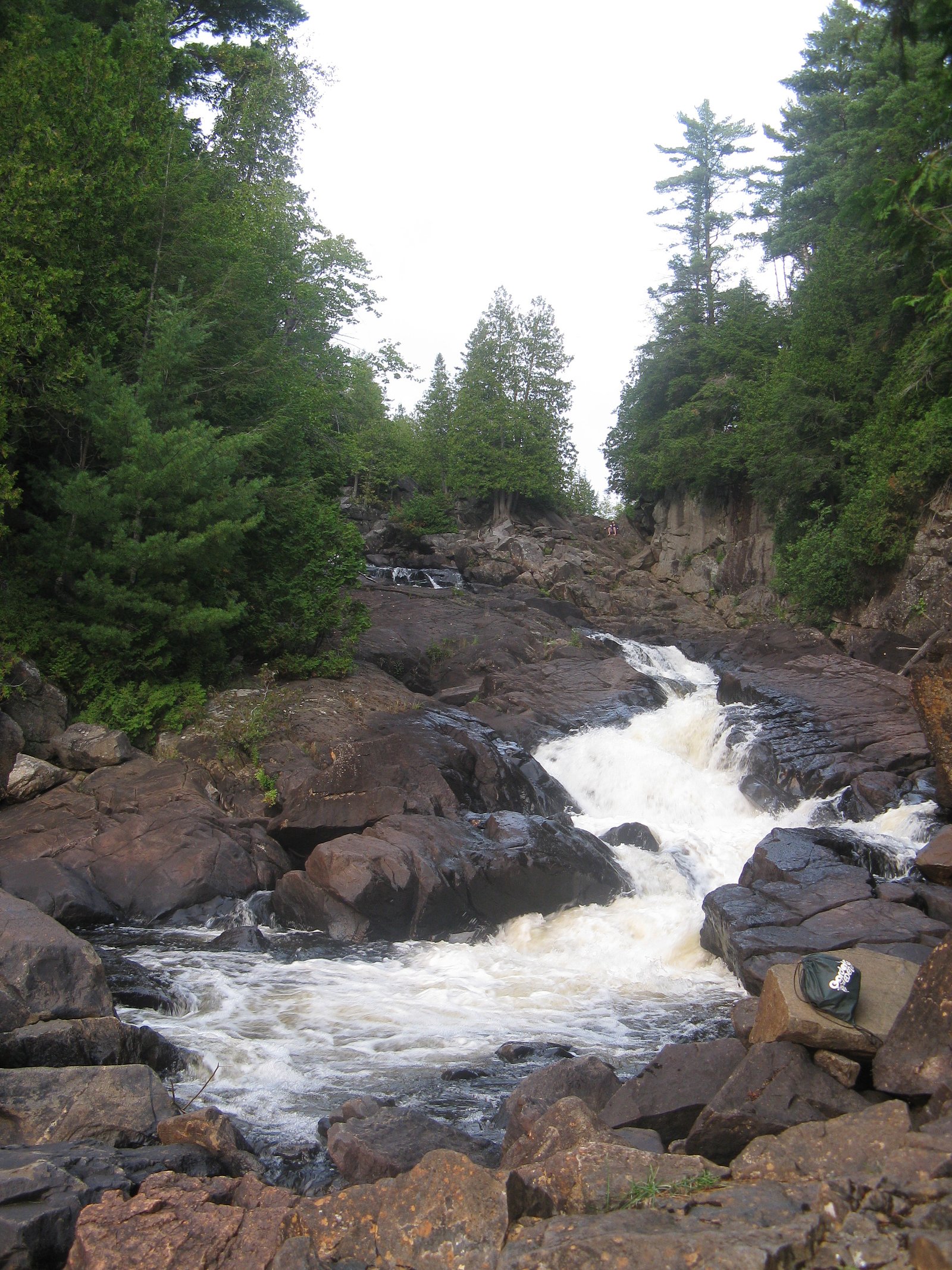 Ragged Falls waterfall