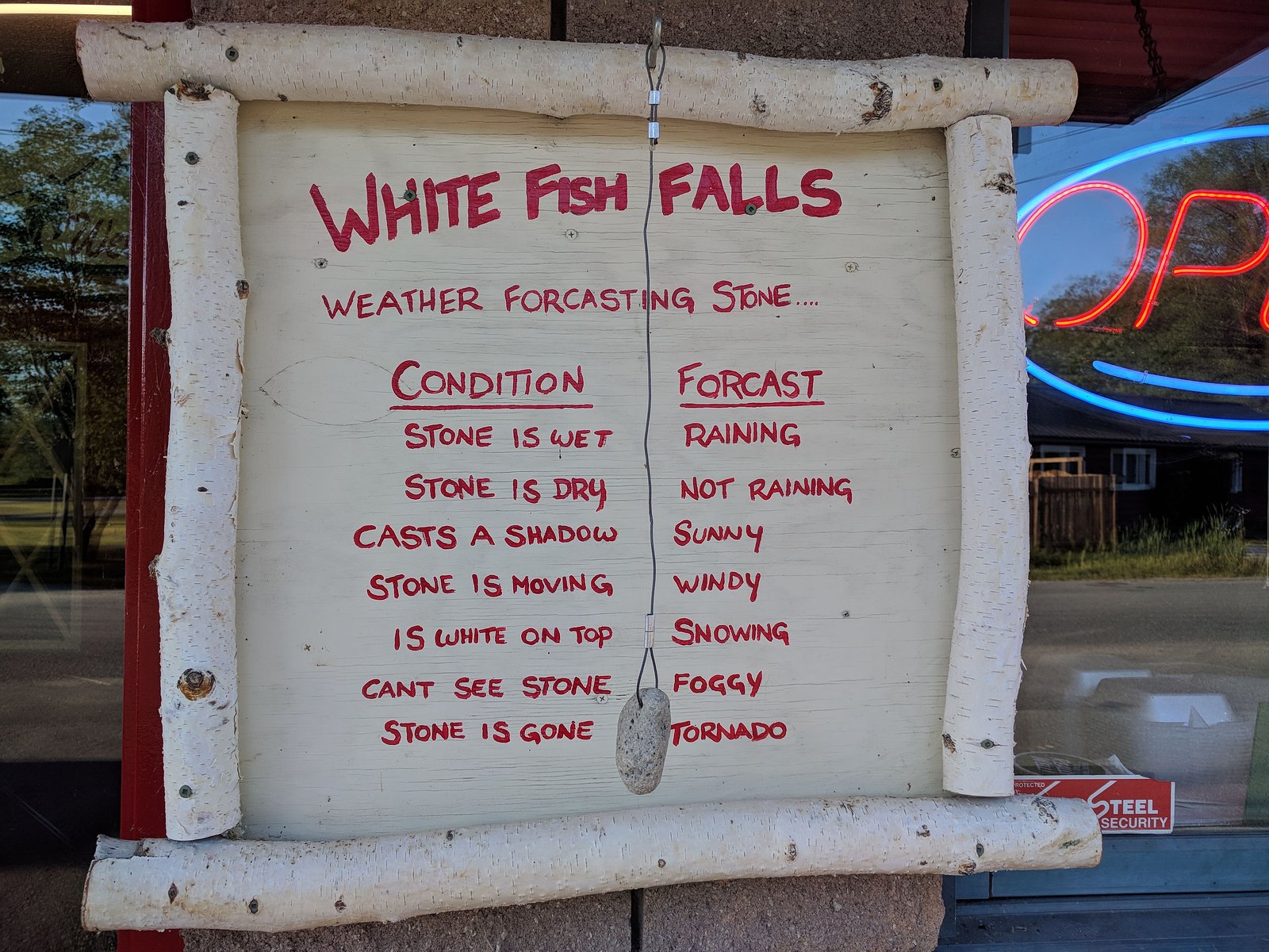 Whitefish Falls waterfall