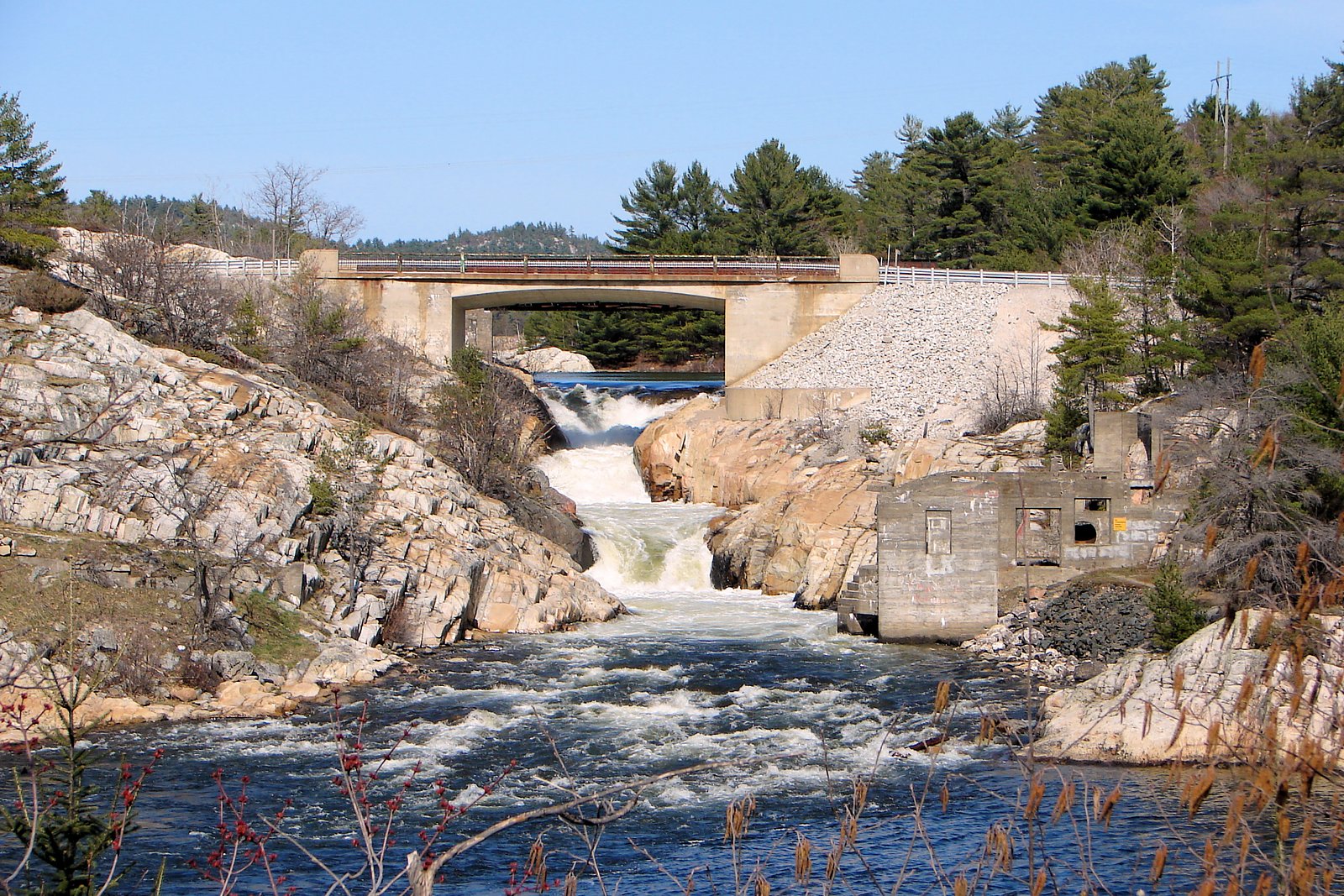 Whitefish Falls waterfall