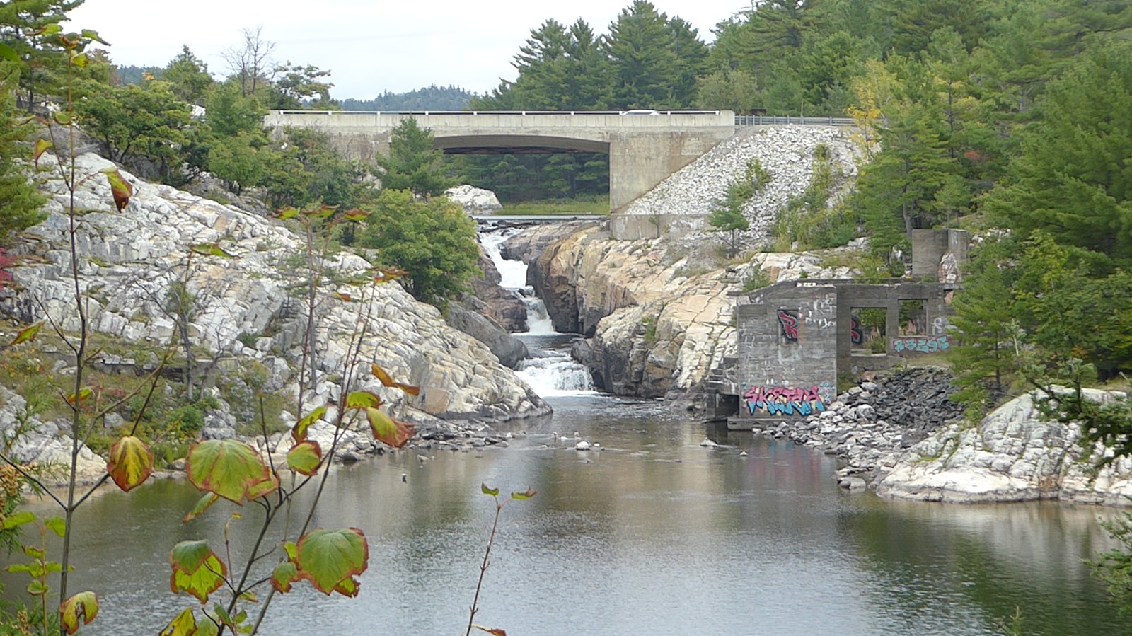 Whitefish Falls waterfall