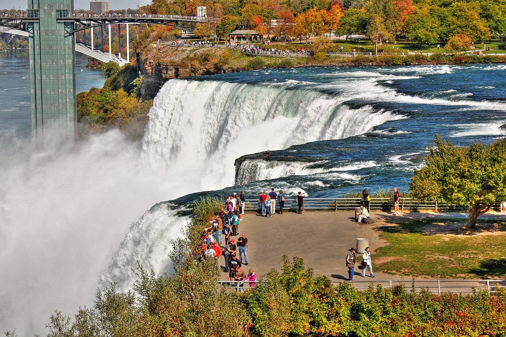 Twin Falls waterfall