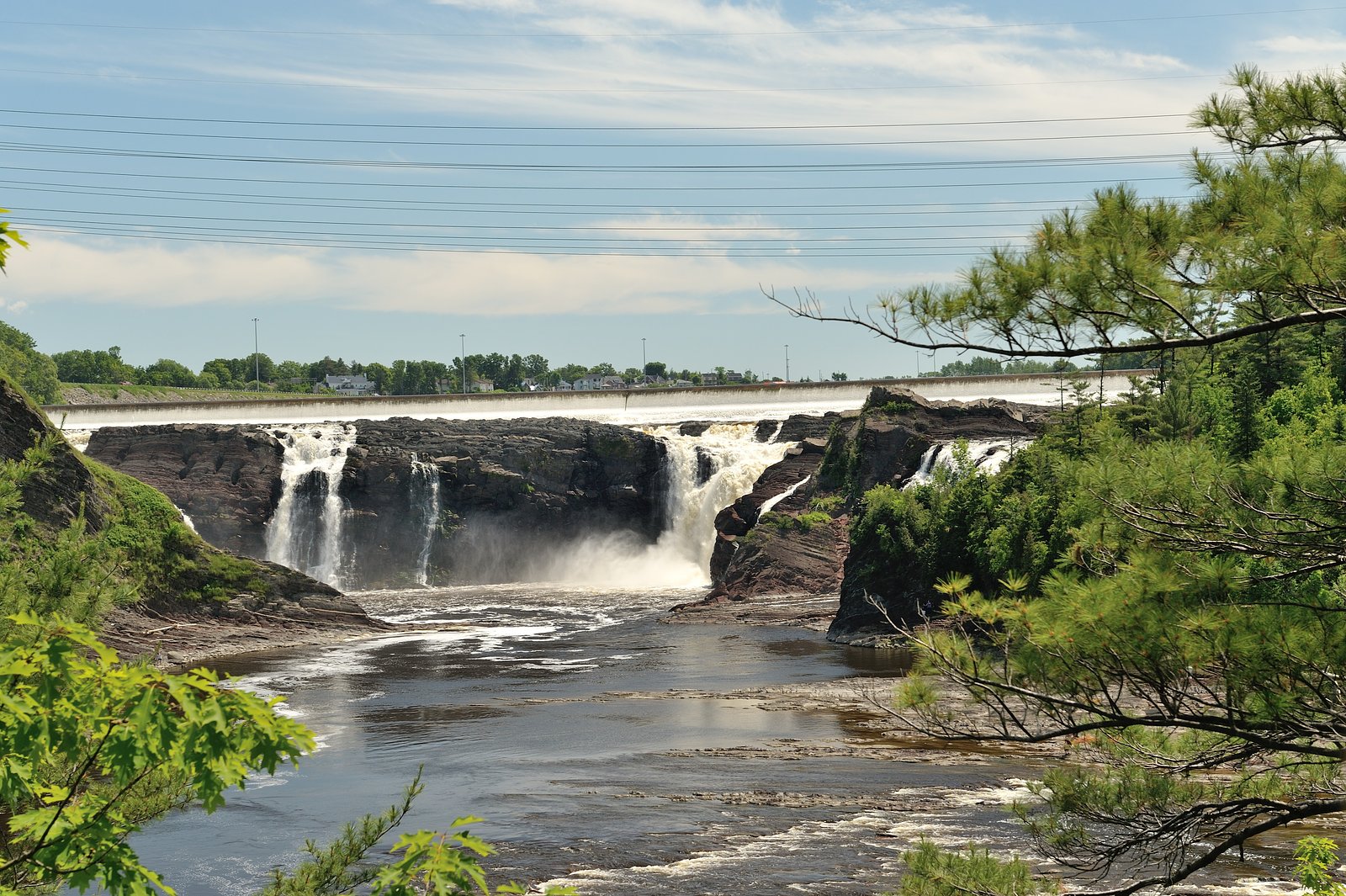 Chutes de la Chaudière waterfall