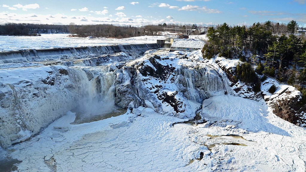 Chutes de la Chaudière waterfall