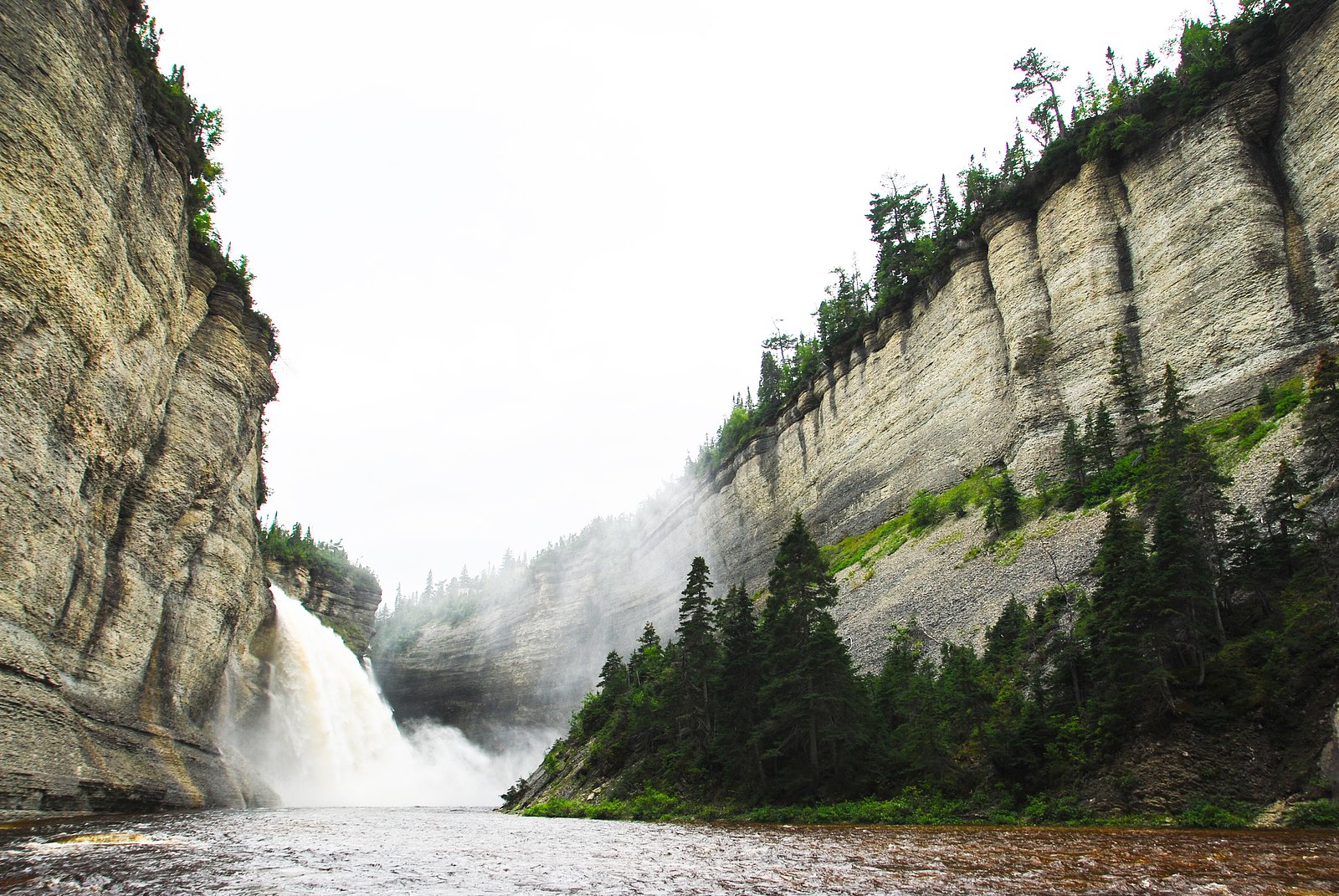 Chute Vauréal, Anticosti National Park