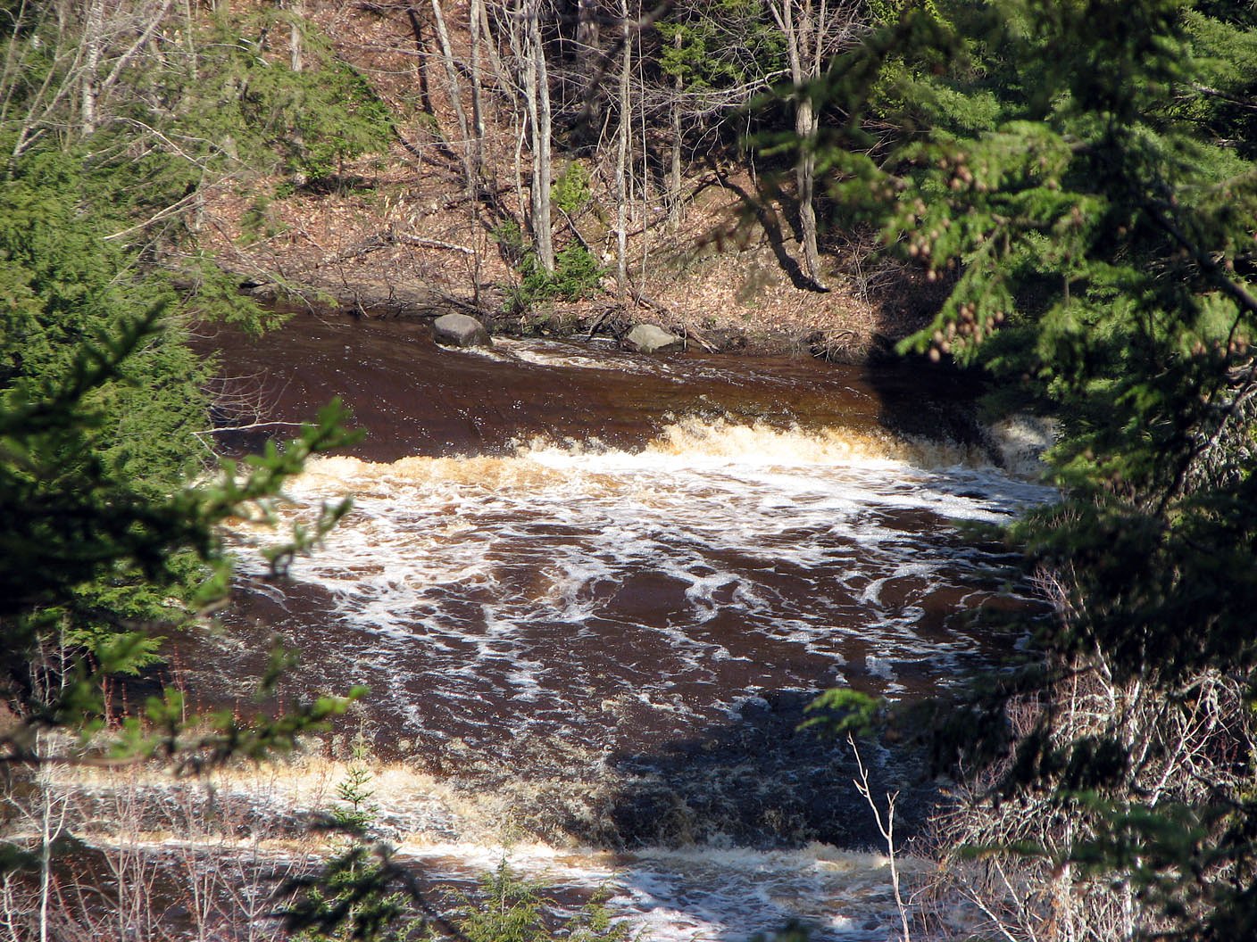 Chutes Thibodeau waterfall