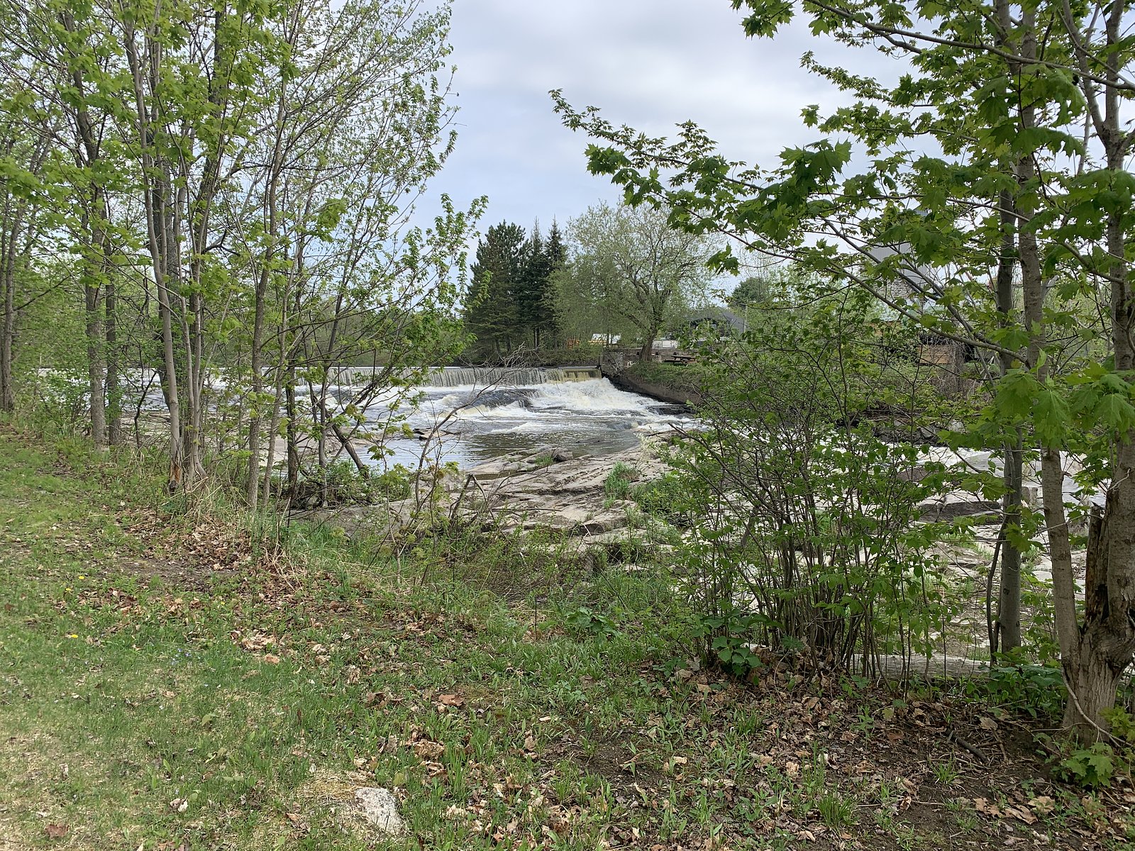 Chute à Goulet waterfall