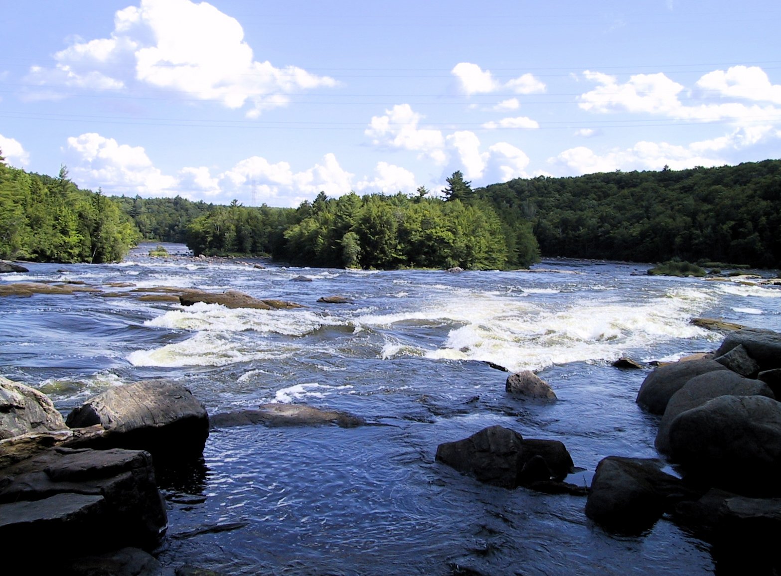 Chute des Îlets waterfall