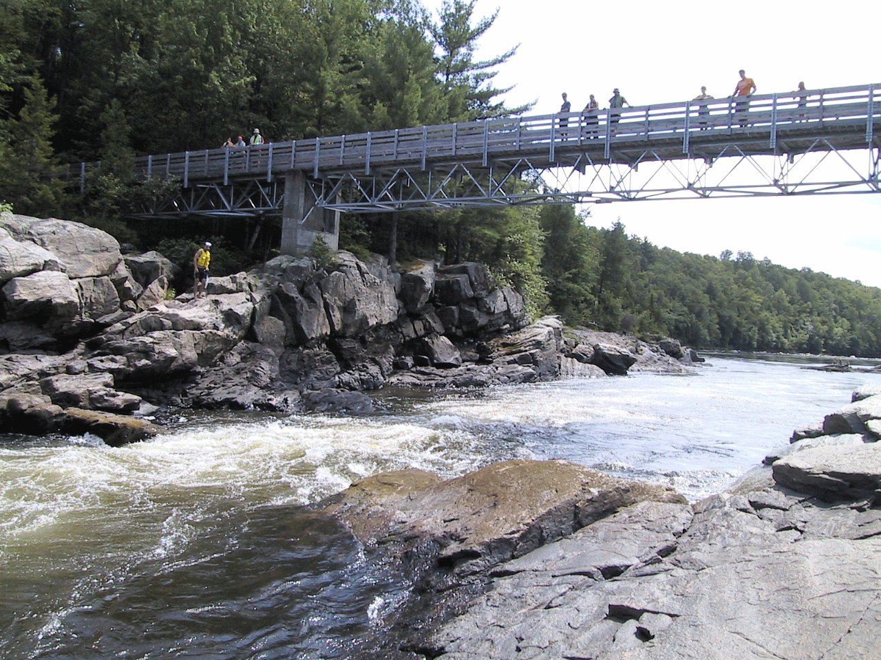Chute des Îlets waterfall