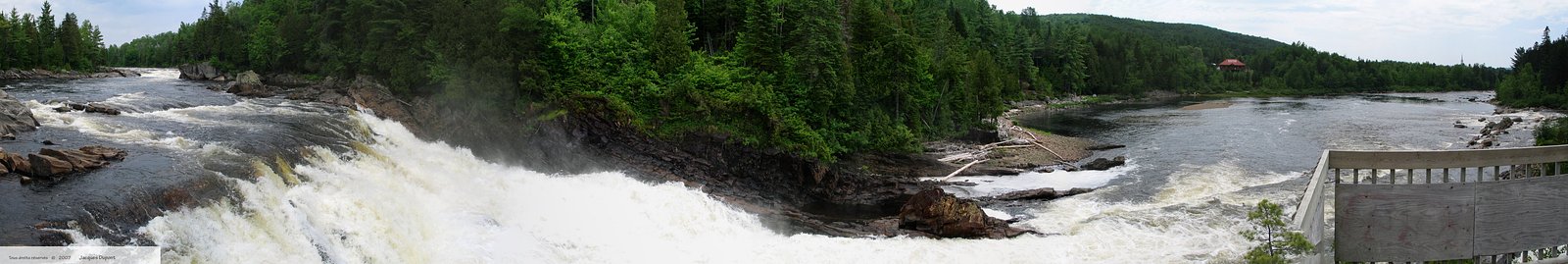 Chute du 9eme portage waterfall