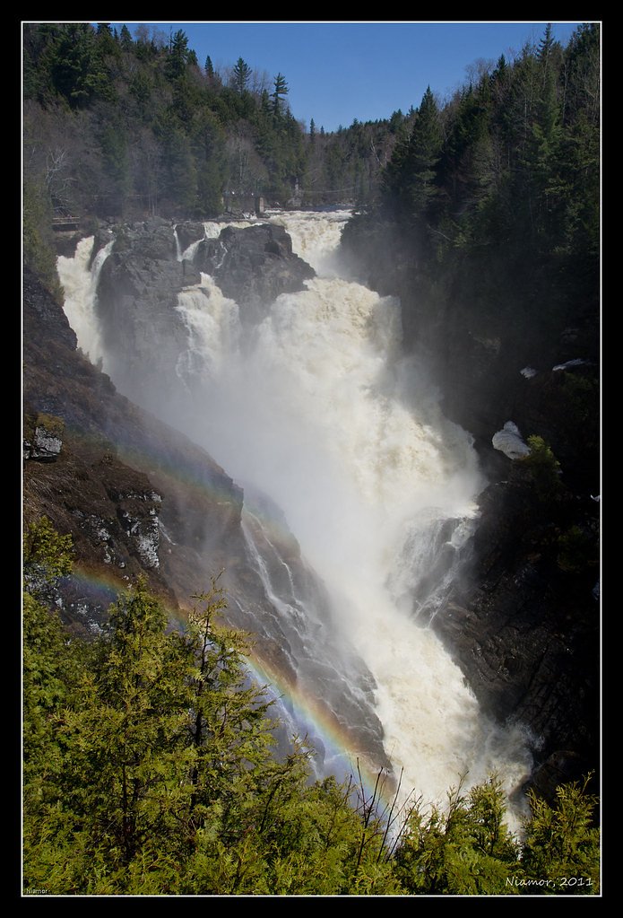 Chute Sainte-Anne waterfall
