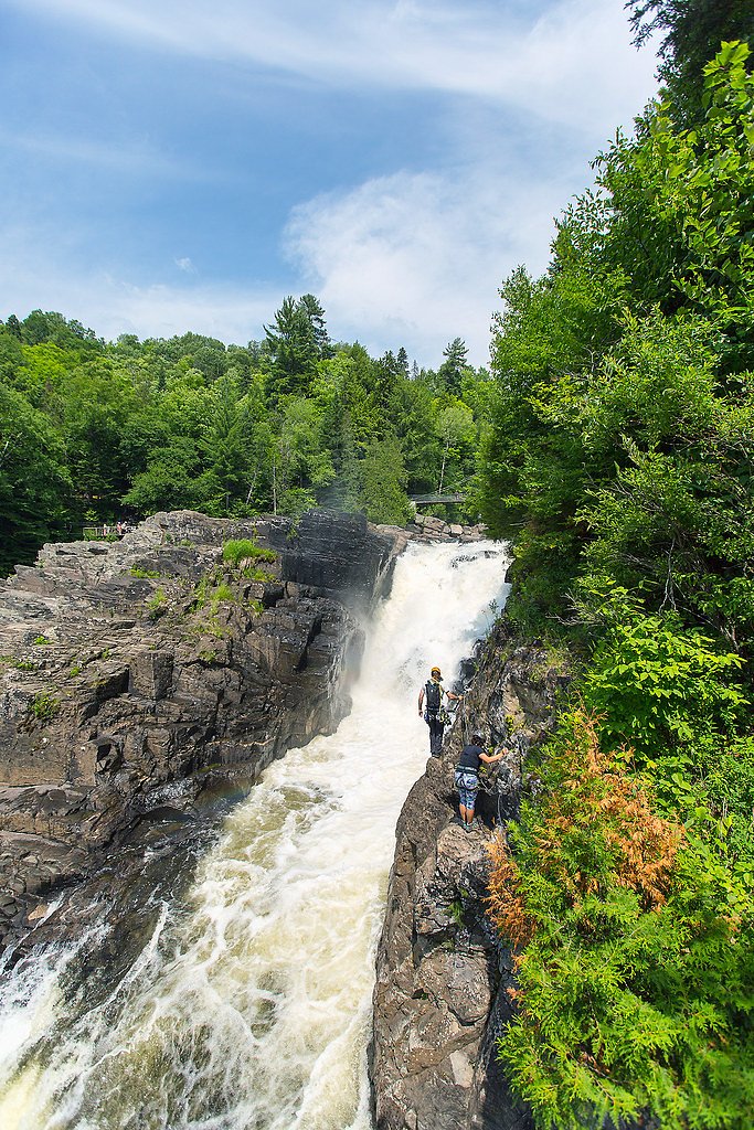 Chute Sainte-Anne waterfall