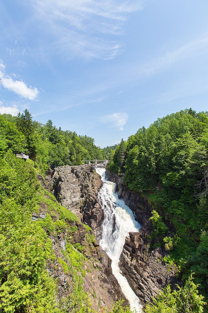 Chute Sainte-Anne waterfall