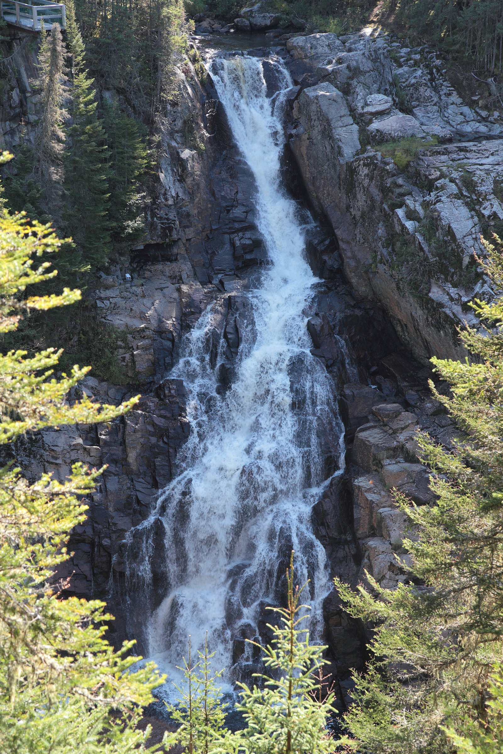 Chute de la Rivière-Noire waterfall