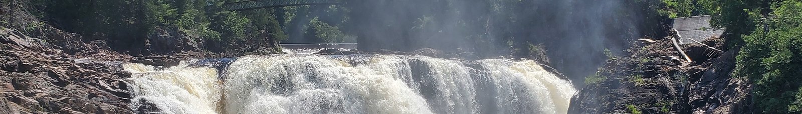 Coulonge Chutes waterfall