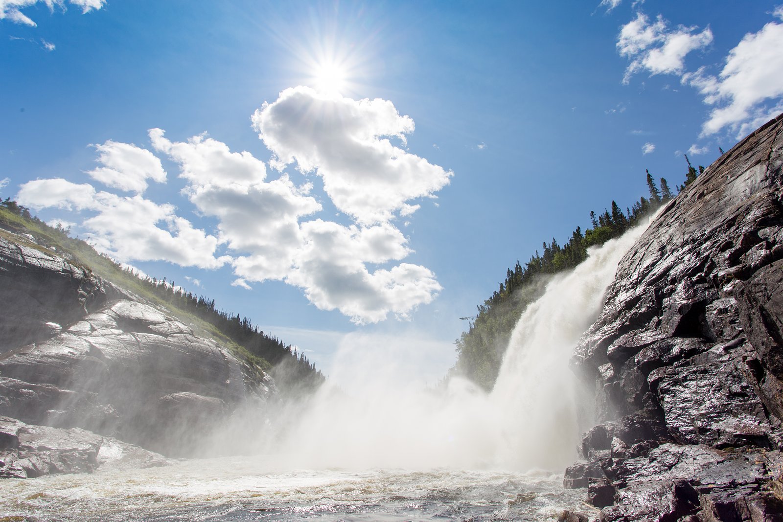 La Grosse Chute waterfall