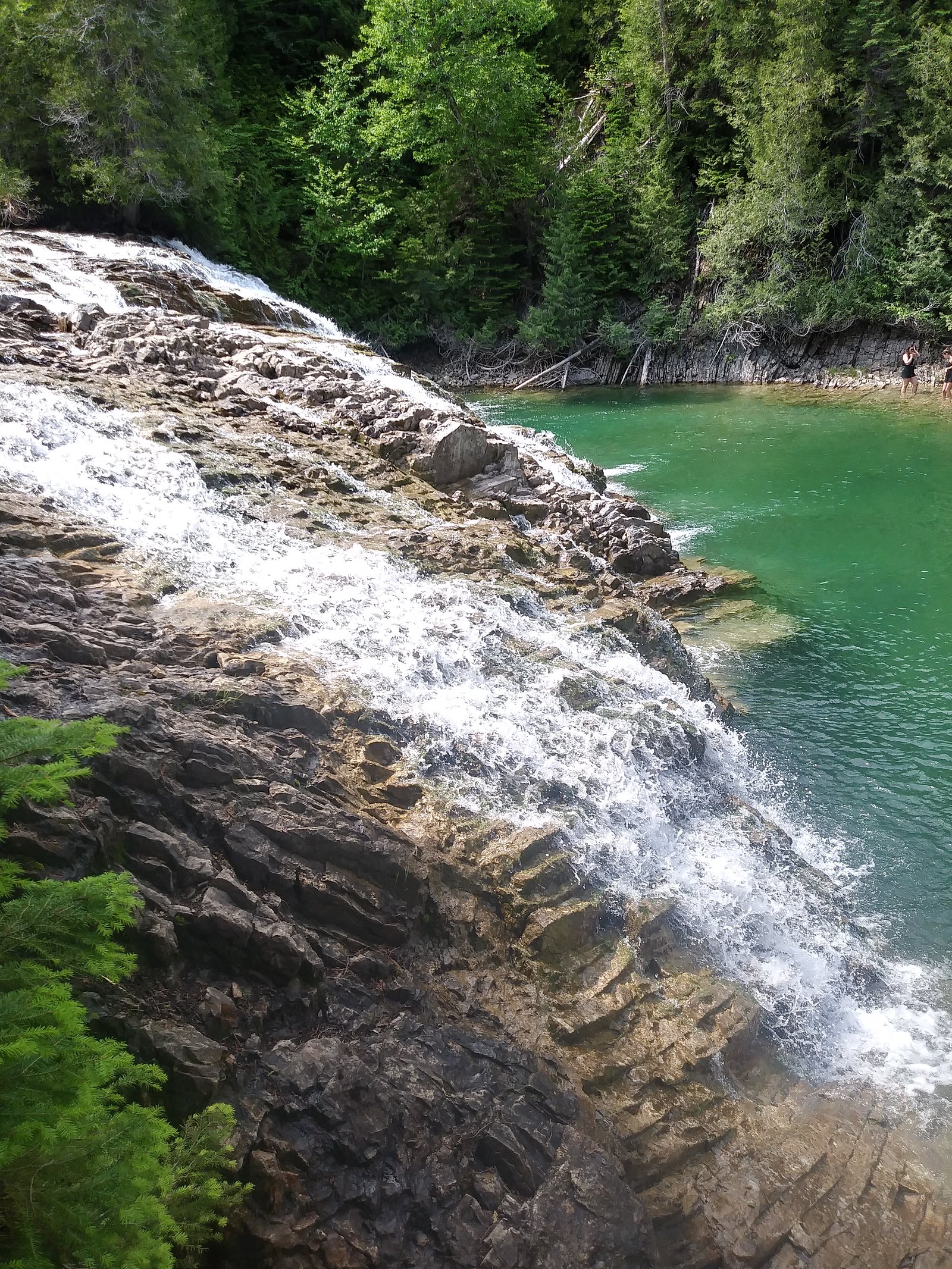 Chute de la rivière du Portage waterfall