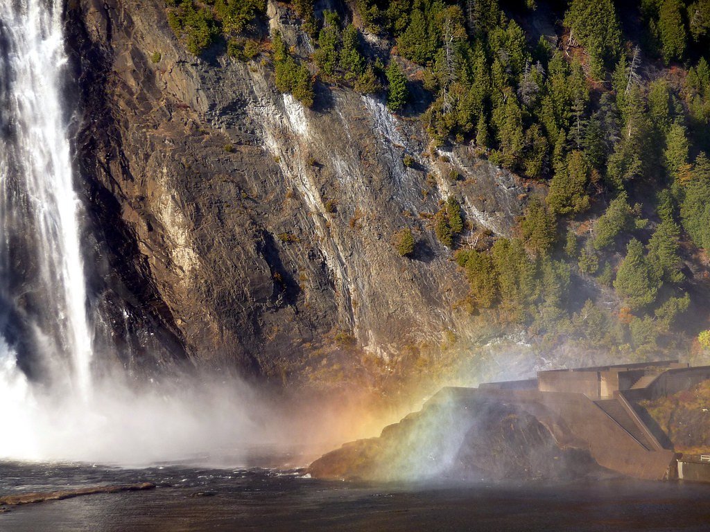 Chute en S waterfall