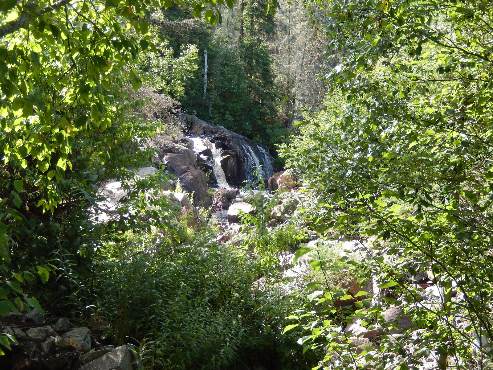 Chute à Ovide waterfall