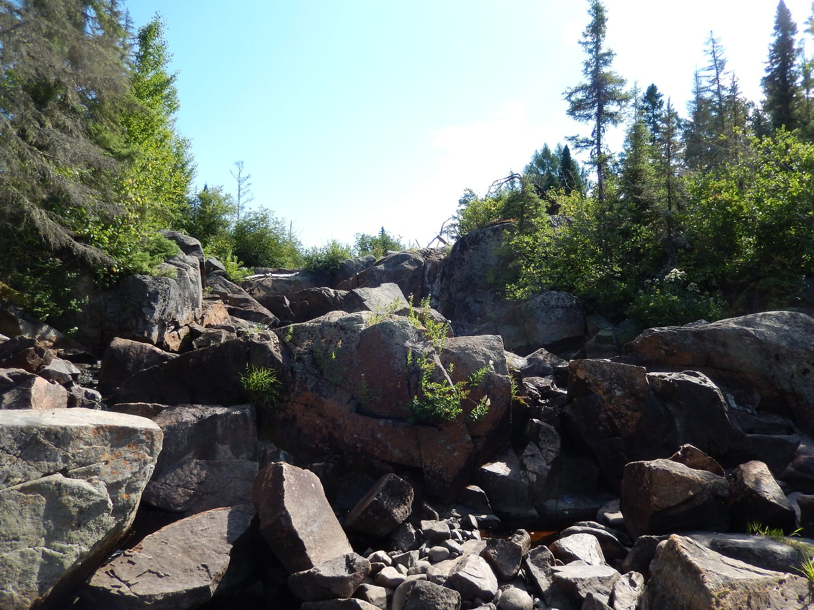 Chute à Ovide waterfall