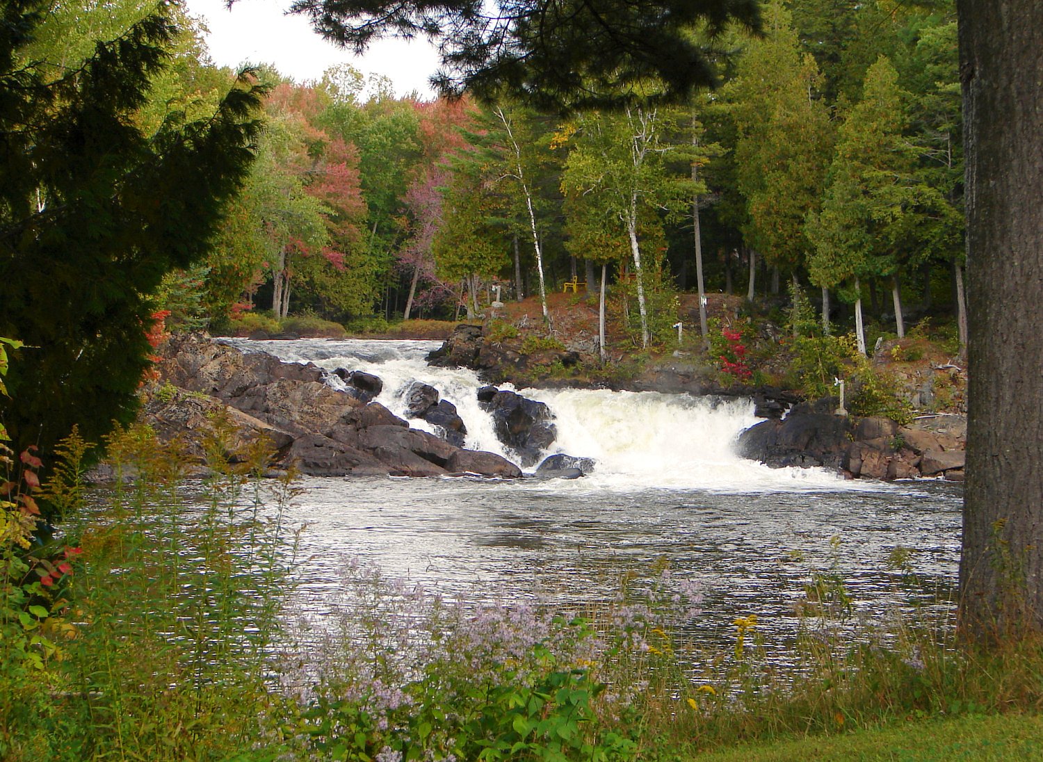 Chutes à Joubert waterfall