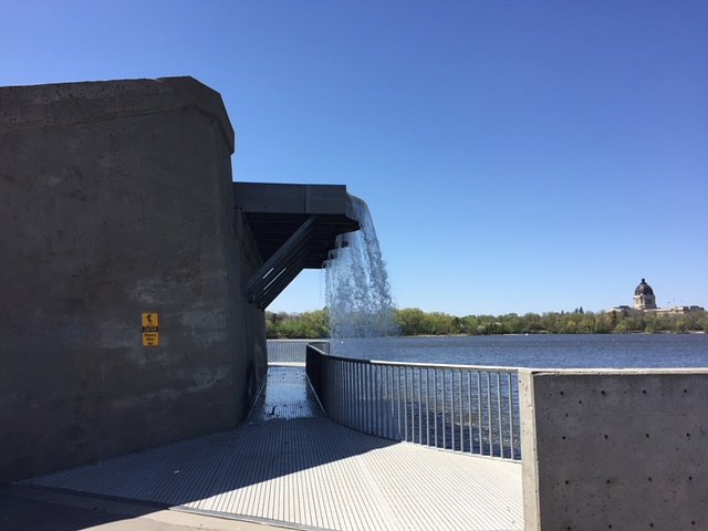 Wascana Lake Waterfall waterfall