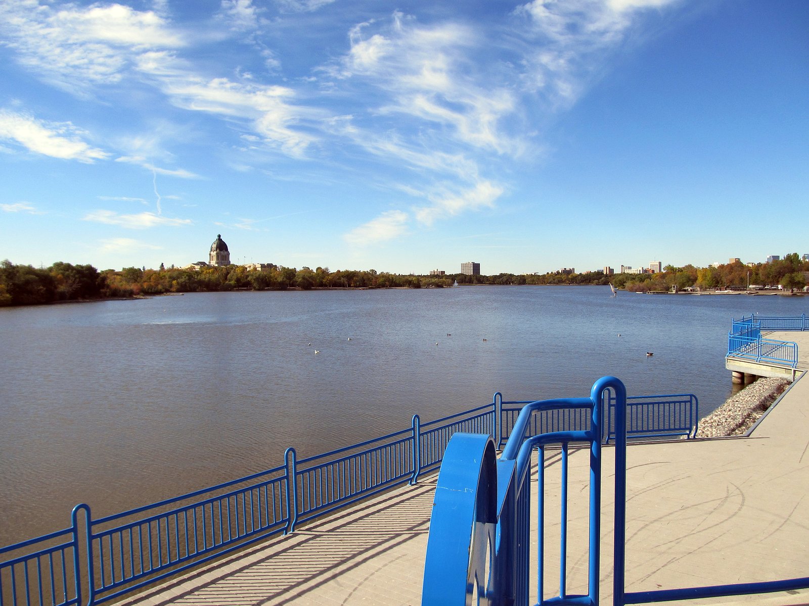 Wascana Lake Waterfall waterfall
