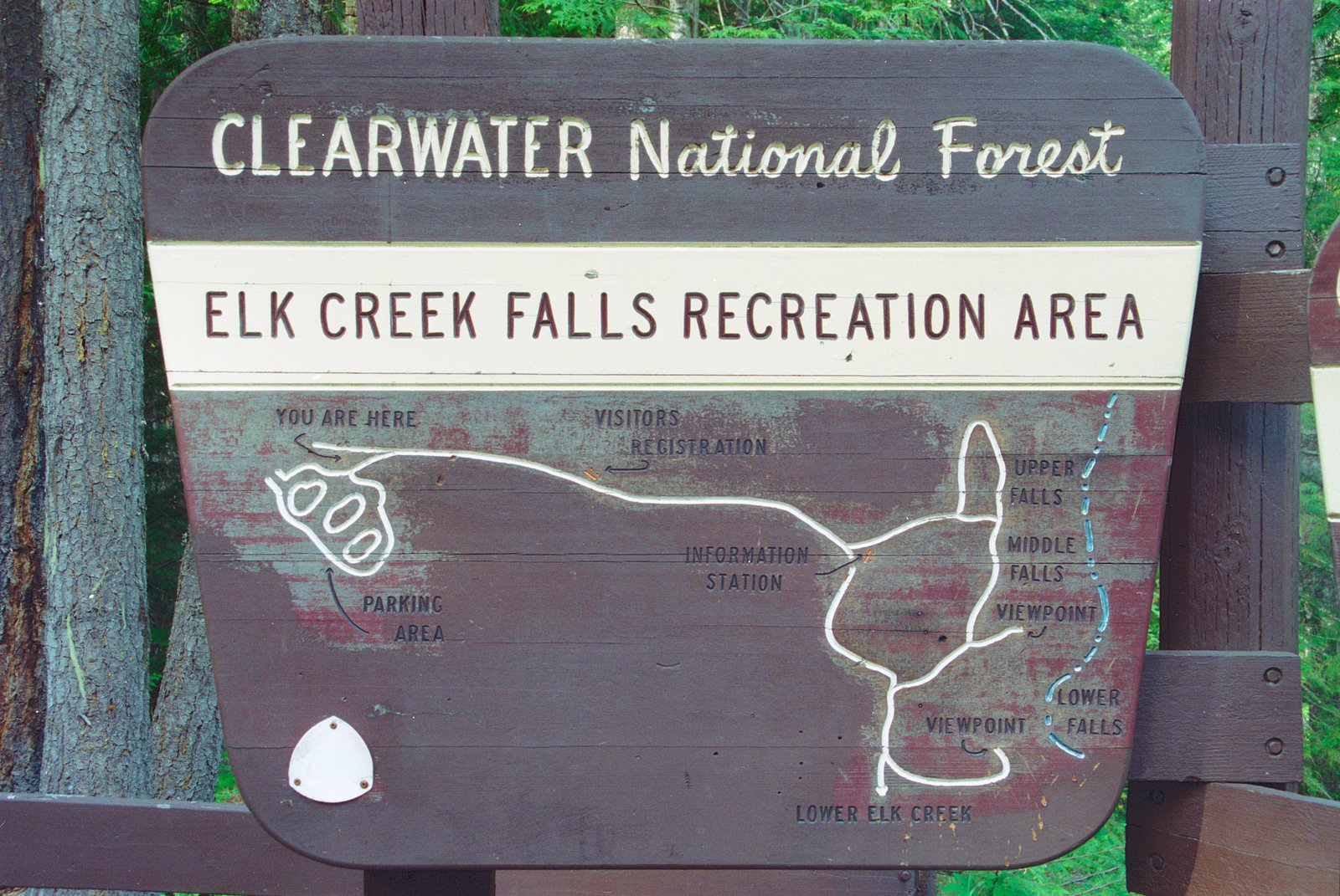 Elk Creek Falls waterfall