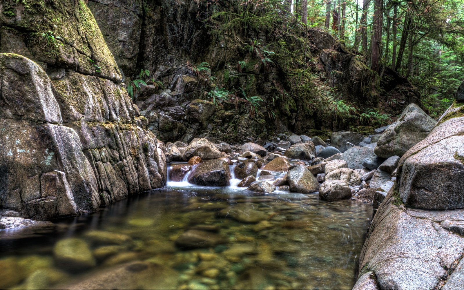 Lower Cypress Falls waterfall