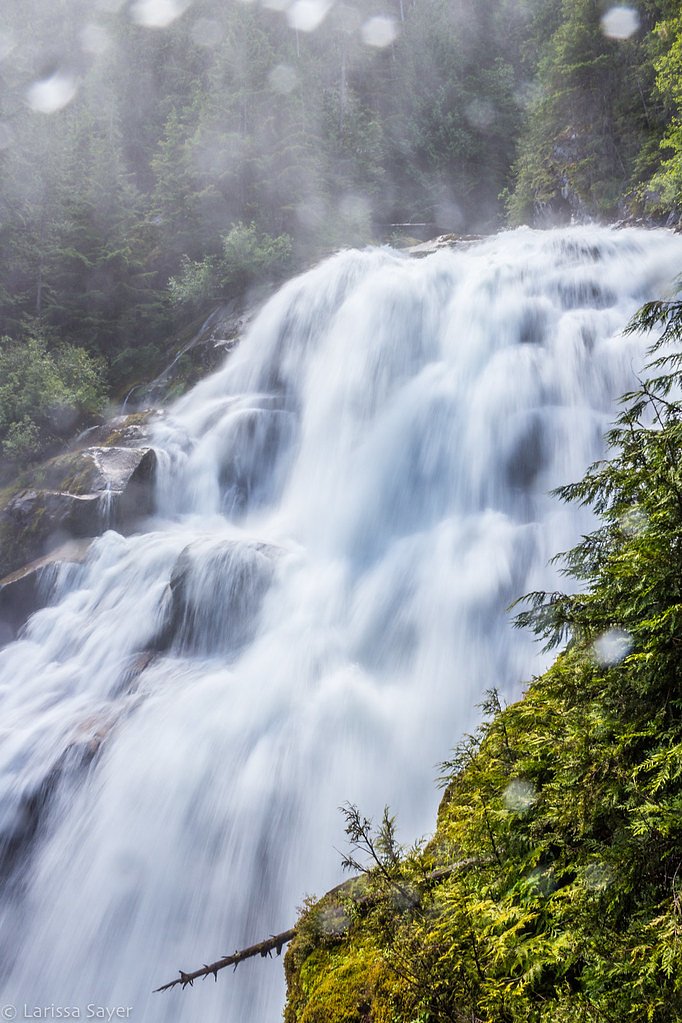 Crooked Falls waterfall