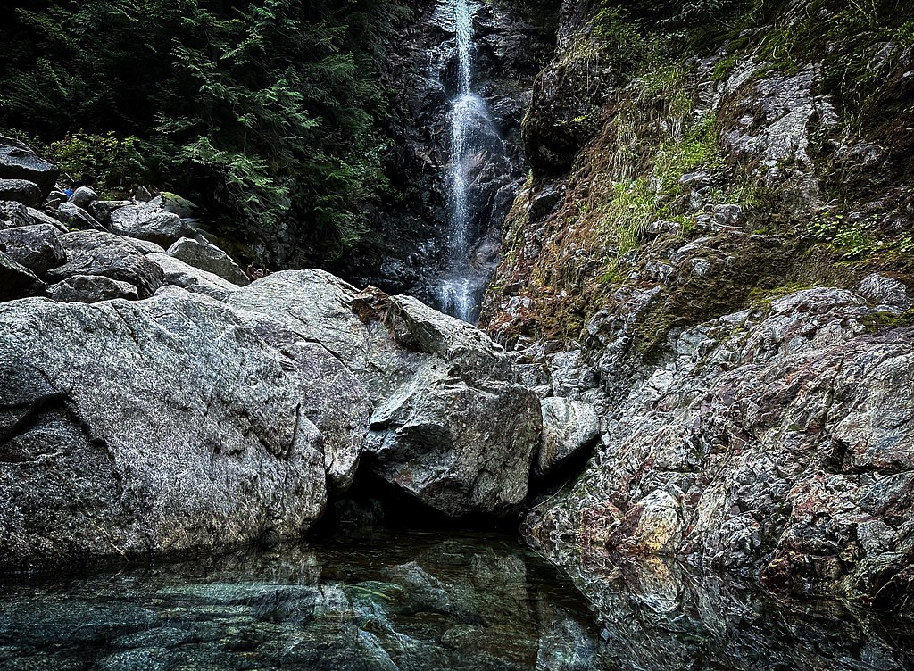 Norvan Falls waterfall