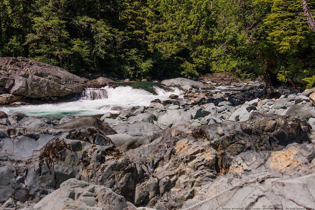 Woodland Falls waterfall