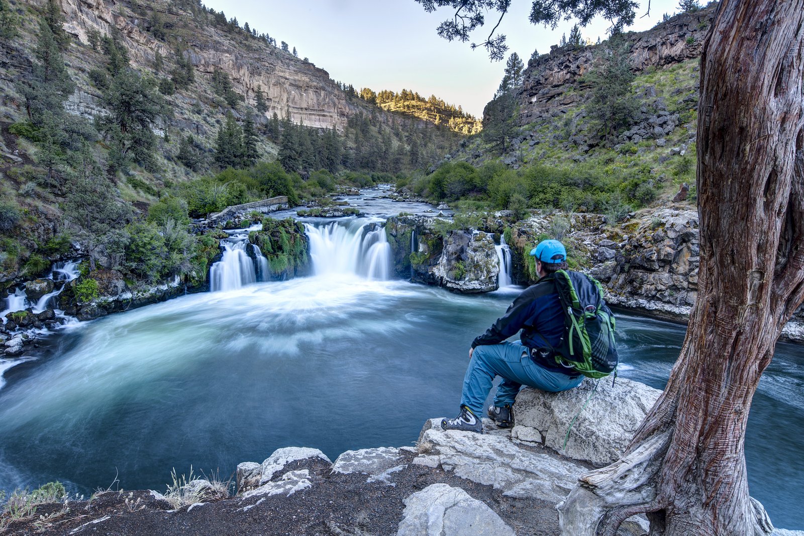 Steelhead Falls waterfall