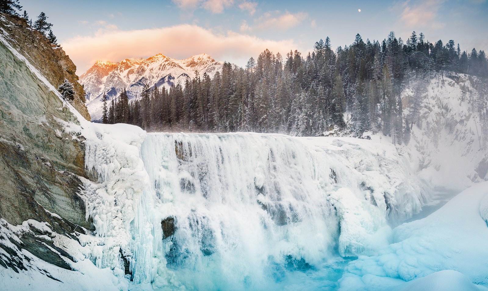 Wapta Falls waterfall