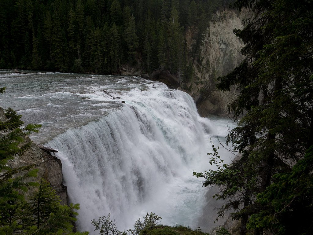 Wapta Falls waterfall
