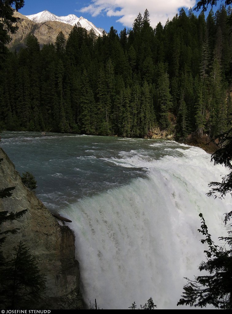 Wapta Falls waterfall