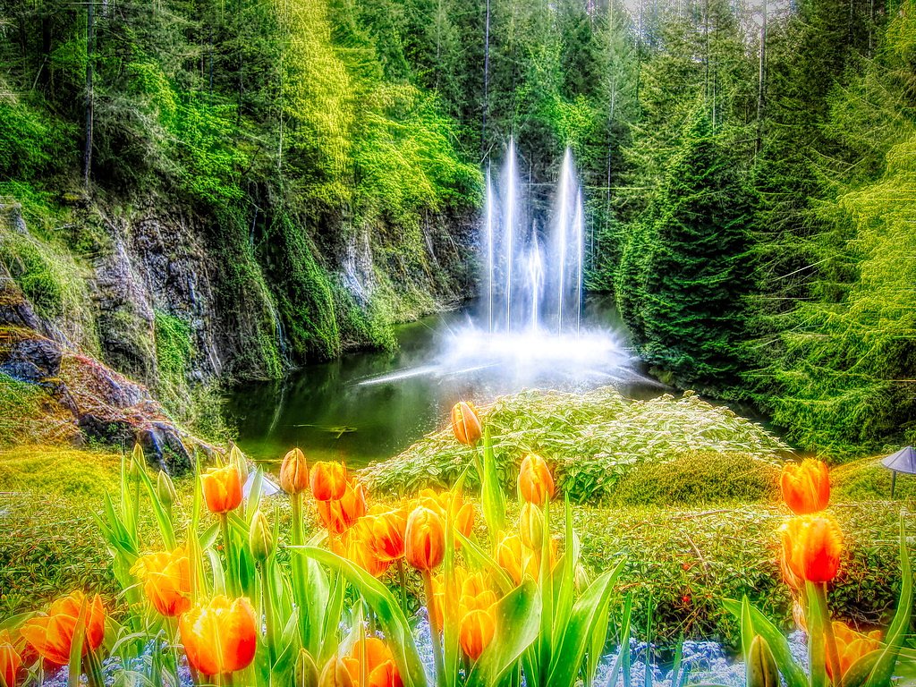 Cascade Falls waterfall