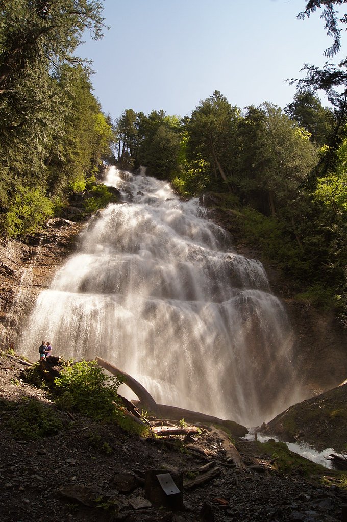 Della Falls waterfall