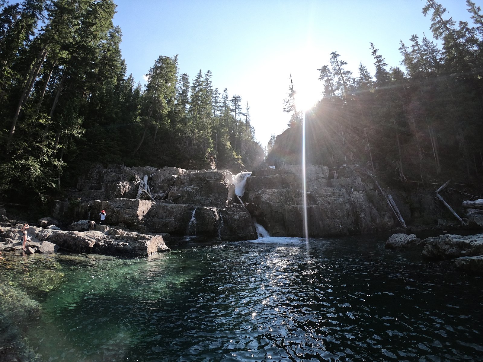 Lower Myra Falls waterfall