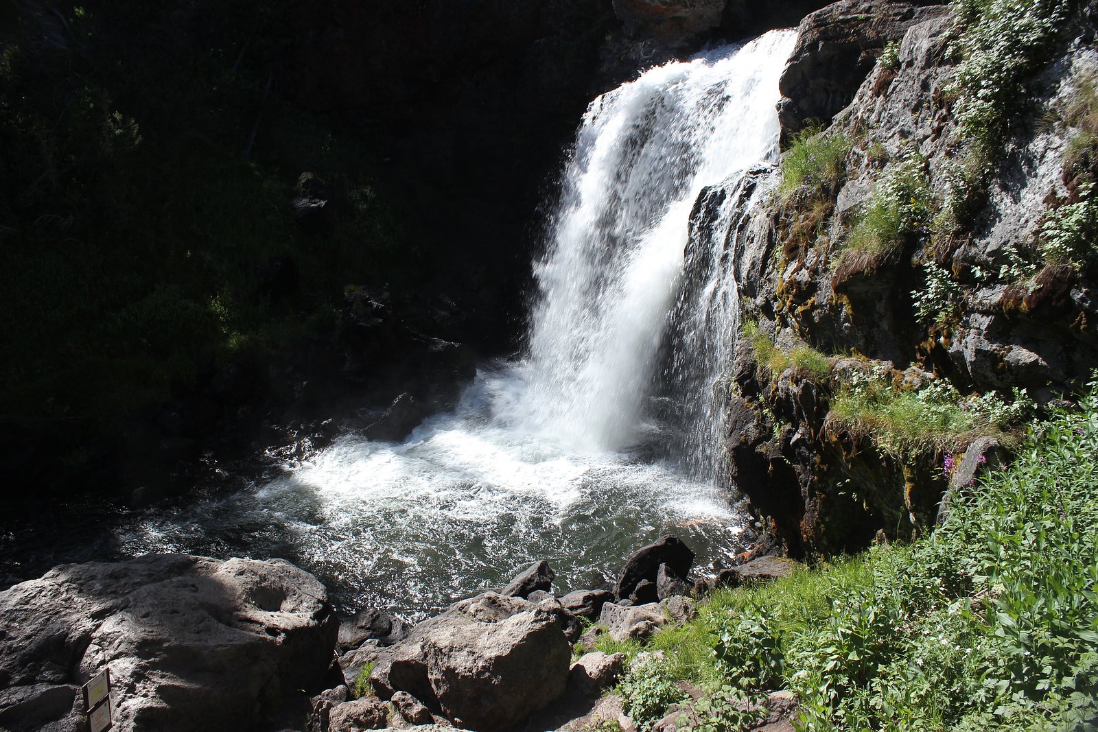 Moose Falls waterfall