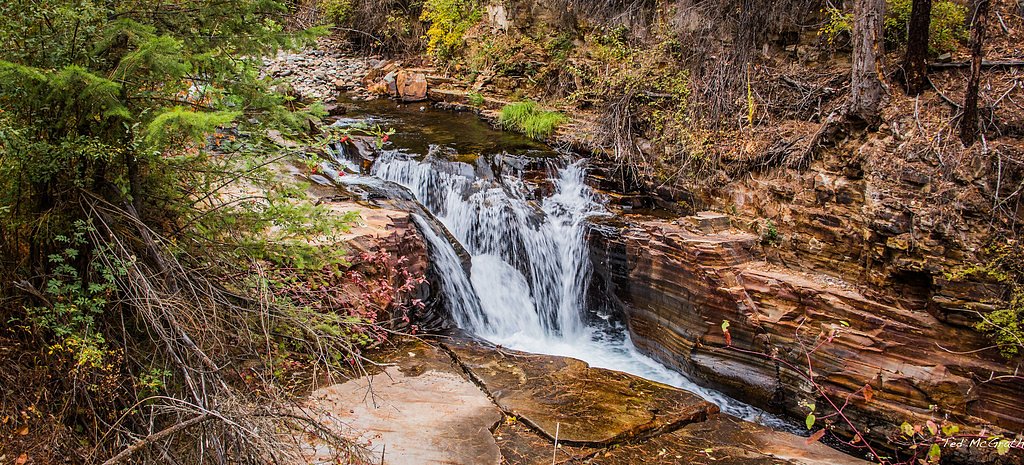 Marysville Falls waterfall