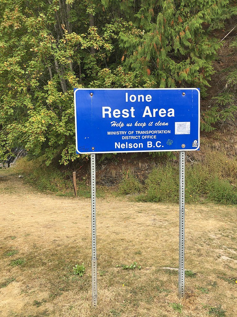 Ione Falls waterfall