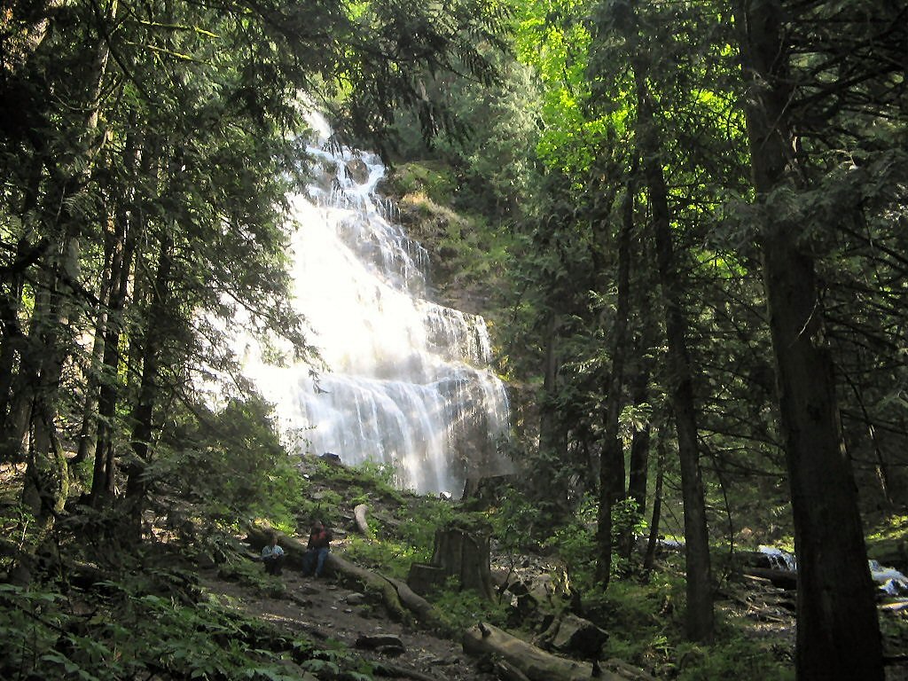 Bridal Veil falls waterfall