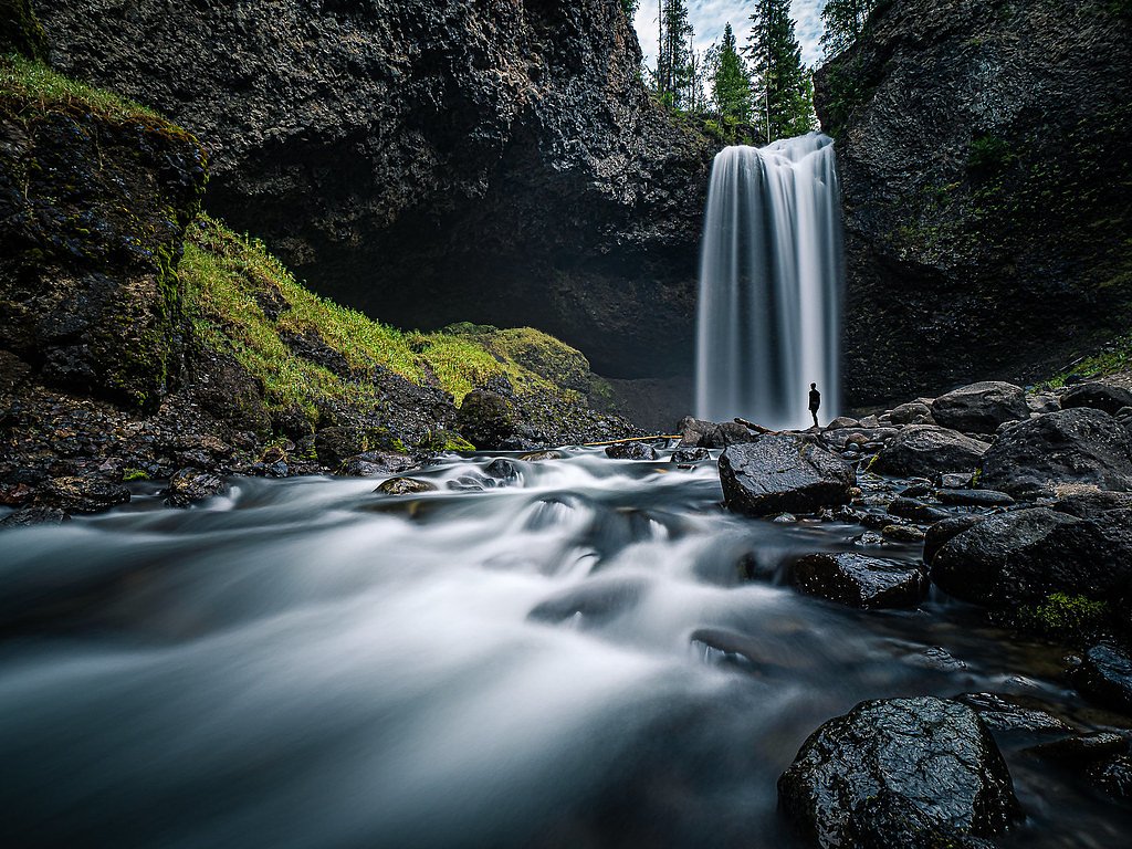 Moul Falls waterfall