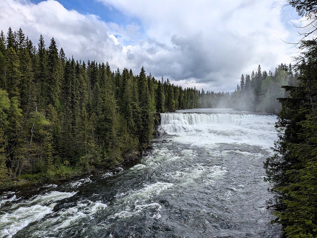 Dawson Falls waterfall