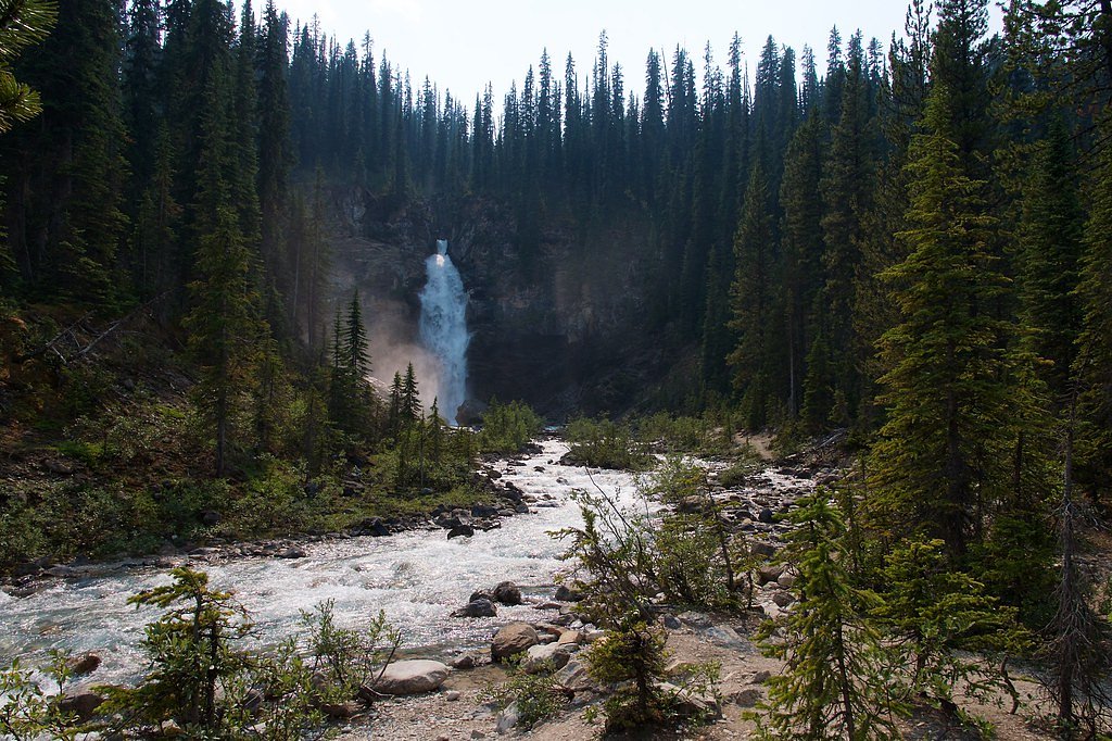 Laughing Falls waterfall