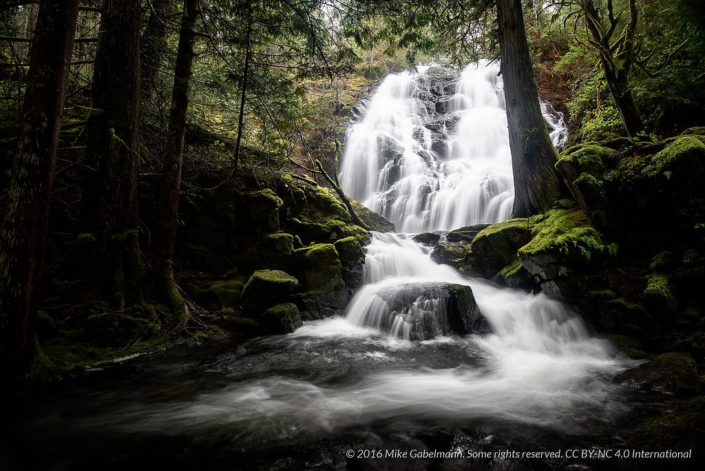 Mary Vine Falls waterfall
