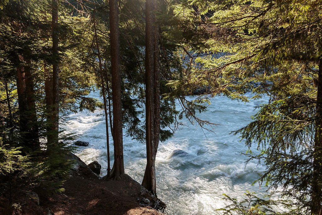 Pine Creek Falls waterfall